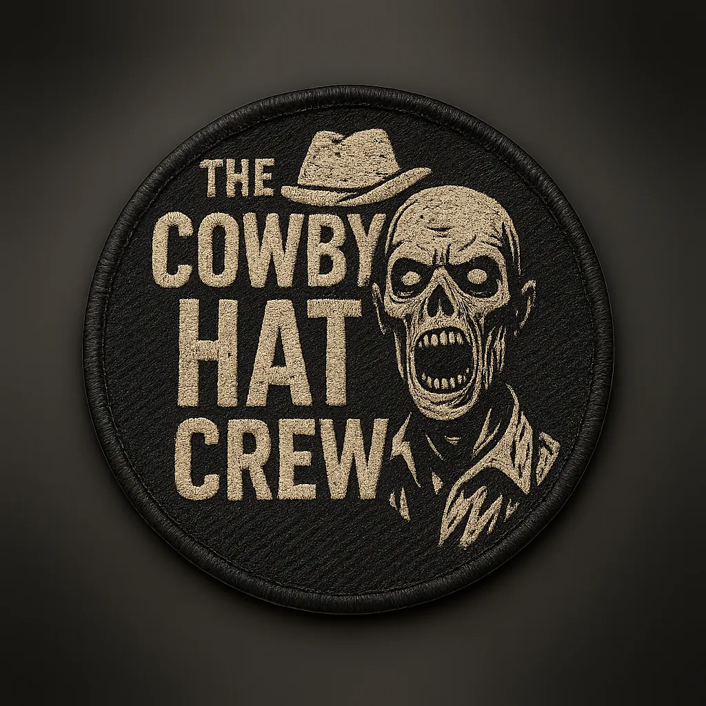 Cowboy Hat Crew embossed seal
